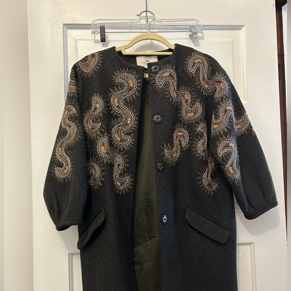 Lovely Collarless Coat